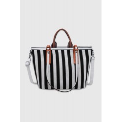 Bolso rayas grande Vera